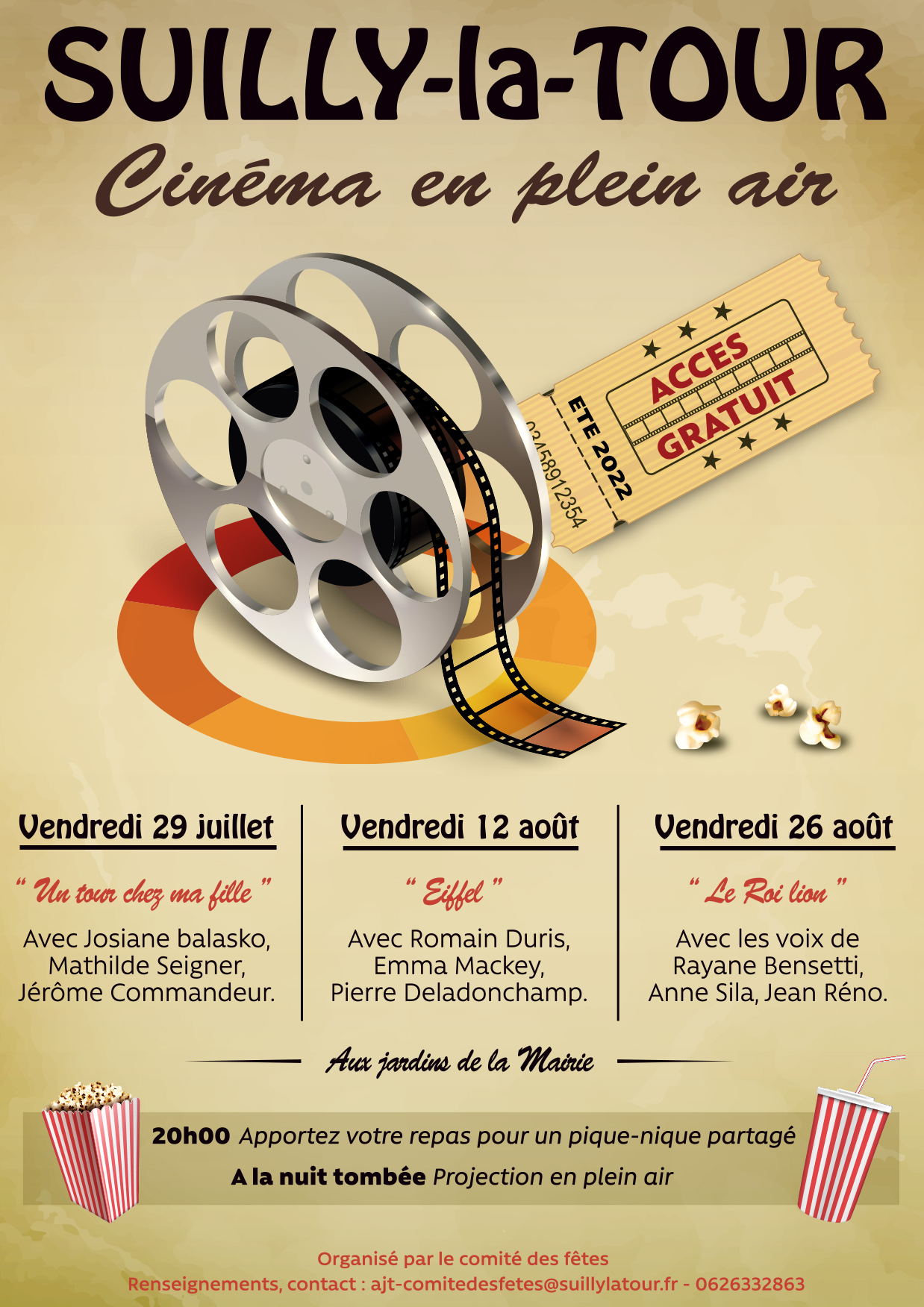 Suilly la Tour Cinéma Plein air