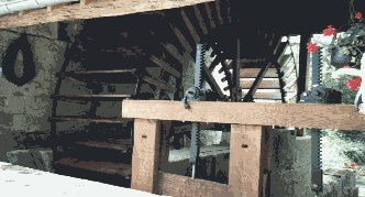 Roue de moulin réalisée par Michael Cant