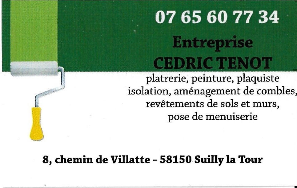 Cédric Tenot Suilly la Tour